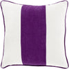 Surya Linen Stripe LS-002 Pillow 20 X 20 X 5 Poly filled