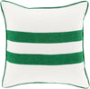Surya Linen Stripe LS006 Pillow 18 X 18 X 4 Down filled