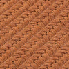 Colonial Mills Sunbrella Solid LS04 Pumpkin Area Rug Detail Image