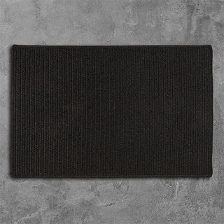 Colonial Mills Sunbrella Solid LS06 Ebony Area Rug main image