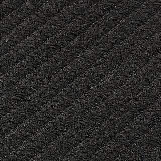 Colonial Mills Sunbrella Solid LS06 Ebony Area Rug Closeup Image