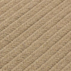 Colonial Mills Sunbrella Solid LS11 Wheat Area Rug Closeup Image