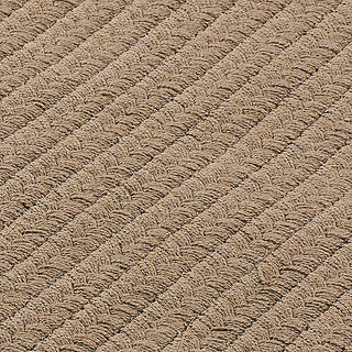 Colonial Mills Sunbrella Solid LS12 Alpaca Area Rug Closeup Image