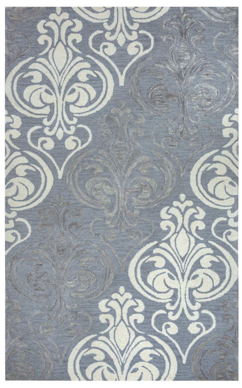 Rizzy Lancaster LS9562 Blue Grey Area Rug