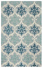 Rizzy Lancaster LS9737 Blue/Aqua Area Rug
