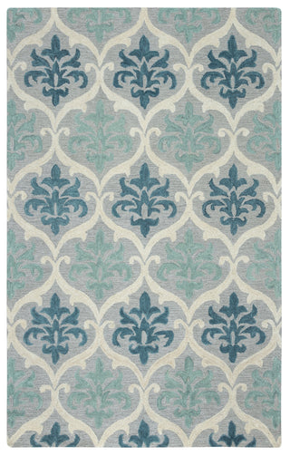 Rizzy Lancaster LS9737 Blue/Aqua Area Rug