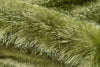 Momeni Luster Shag LS-01 Apple Green Area Rug Detail Shot