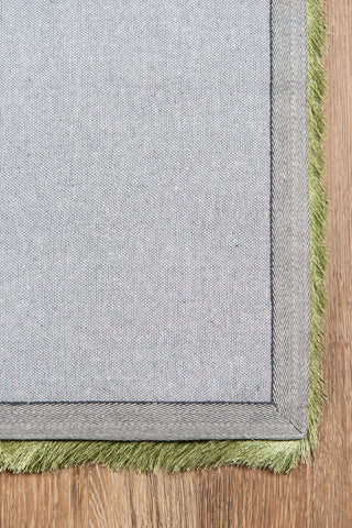 Momeni Luster Shag LS-01 Apple Green Area Rug