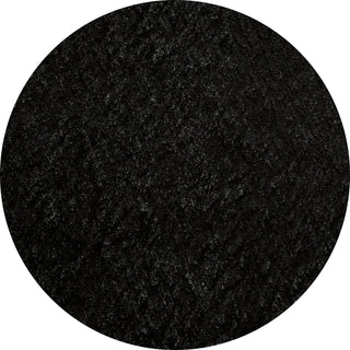 Momeni Luster Shag LS-01 Black Area Rug Close up