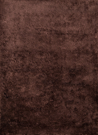 Momeni Luster Shag LS-01 Brown Area Rug main image