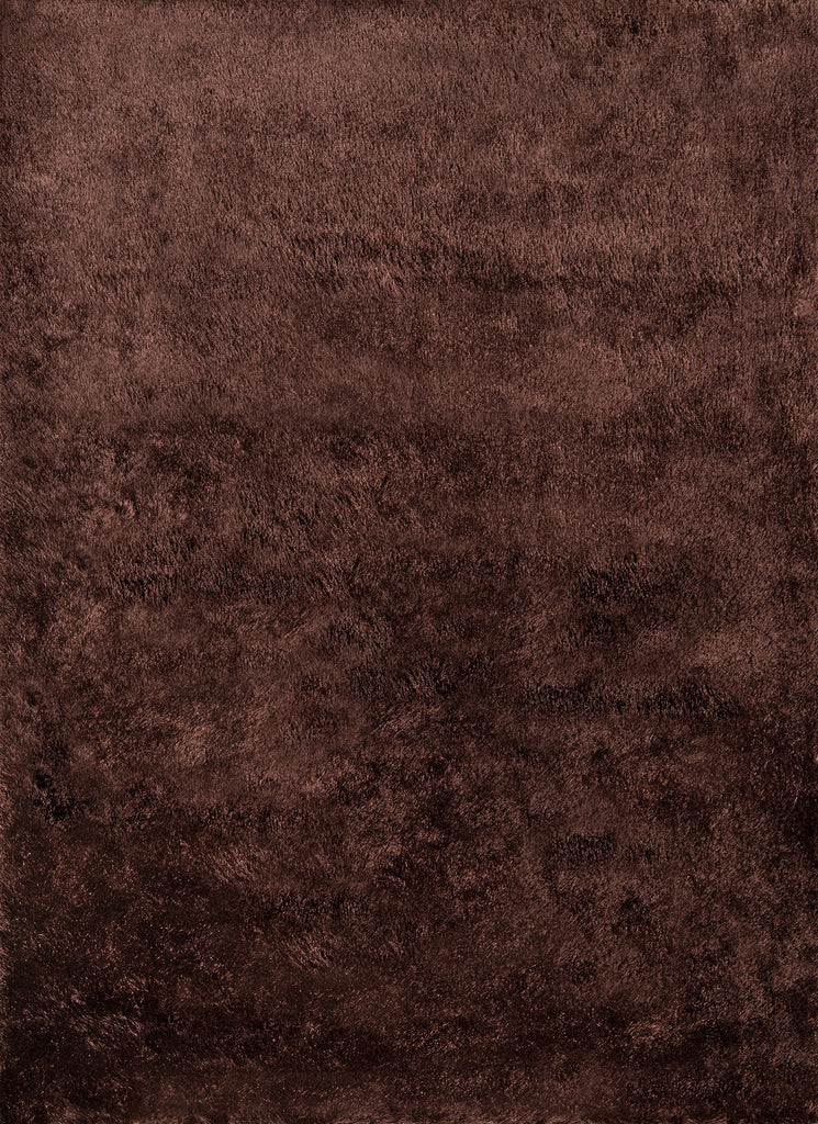 Momeni Luster Shag LS-01 Brown Area Rug