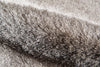 Momeni Luster Shag LS-01 Grey Area Rug Detail Shot