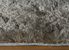 Momeni Luster Shag LS-01 Grey Area Rug Closeup