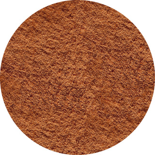 Momeni Luster Shag LS-01 Tangerine Area Rug Close up