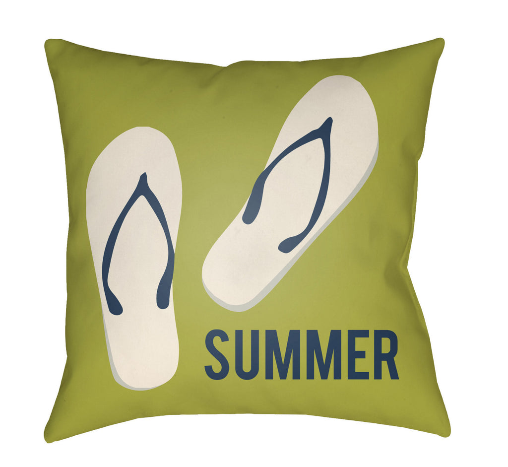 Artistic Weavers Litchfield Summer Lime Green/Navy Blue main image