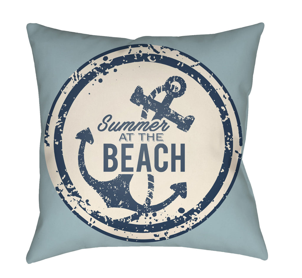 Artistic Weavers Litchfield Anchor Light Blue/Ivory main image