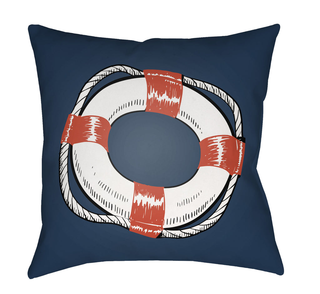 Artistic Weavers Litchfield Life Saver Poppy Red/Onyx Black main image