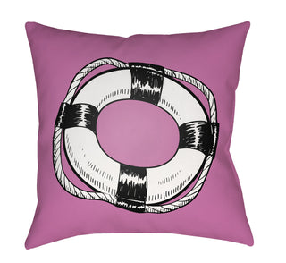 Artistic Weavers Litchfield Life Saver Fuchsia/Onyx Black main image