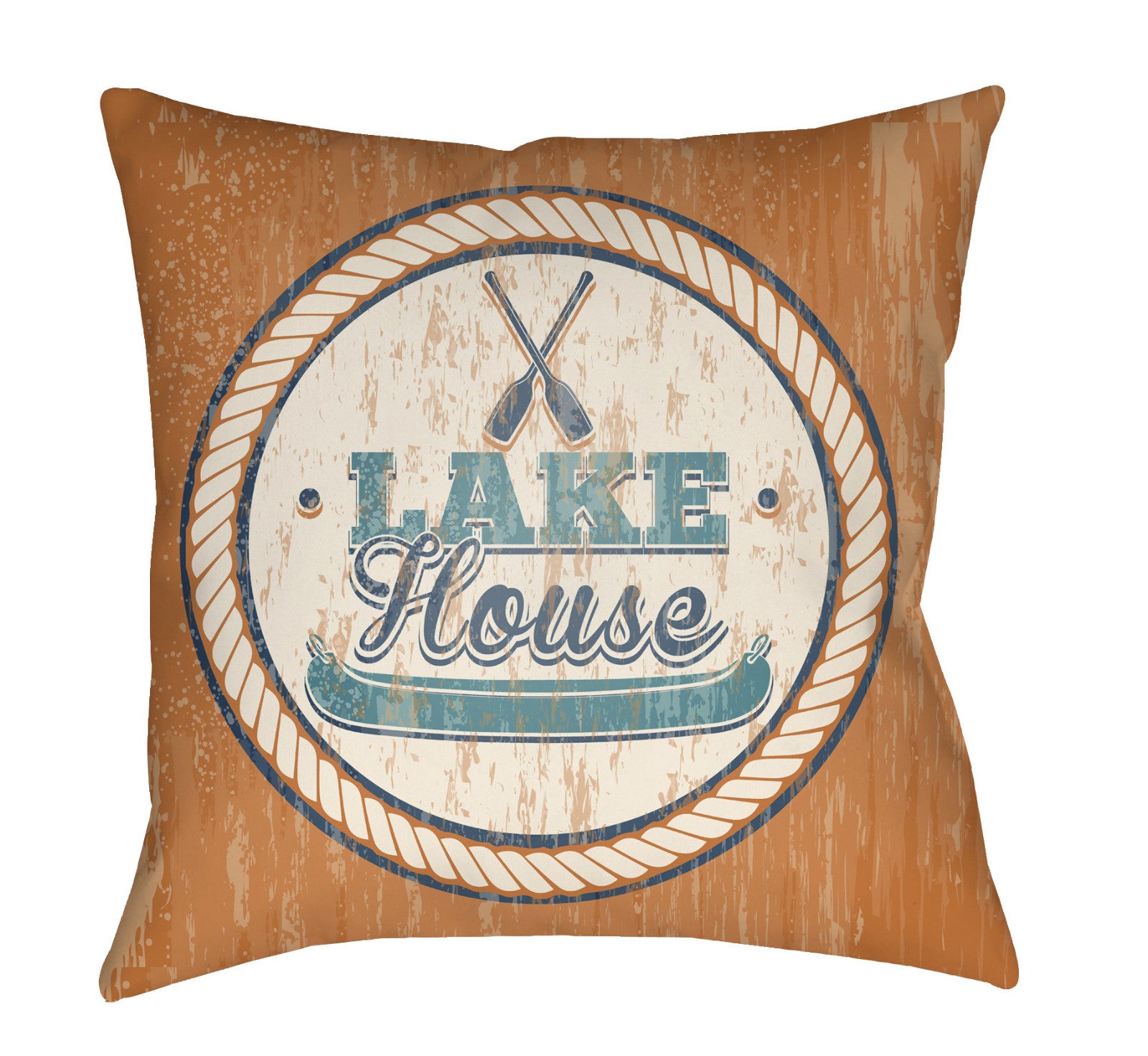 Artistic Weavers Litchfield Lake Bright Orange/Teal main image