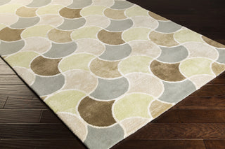 Surya Lighthouse LTH-7001 Beige Hand Tufted Area Rug 5x8 Corner