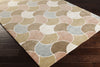 Surya Lighthouse LTH-7002 Tan Hand Tufted Area Rug 5x8 Corner