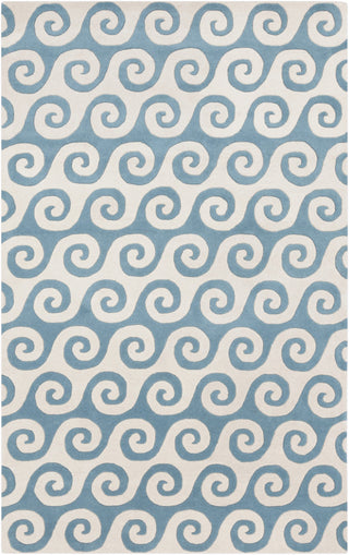 Surya Lighthouse LTH-7007 Teal Area Rug 5' x 8'