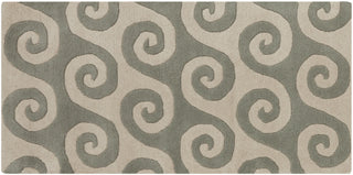 Surya Lighthouse LTH-7009 Light Gray Hand Tufted Area Rug Sample Swatch