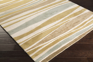 Surya Lighthouse LTH-7029 Beige Hand Tufted Area Rug 5x8 Corner