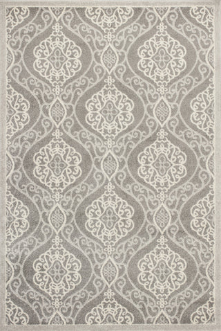 KAS Lucia 2759 Silver Mosaic Machine Woven Area Rug