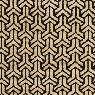 Surya Ludlow LUD-2002 Black Area Rug by DwellStudio Sample Swatch