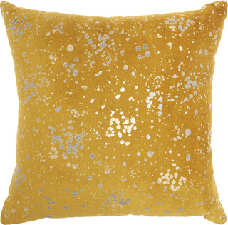 Nourison Luminescence Metallic Splash Gold by Mina Victory main image