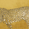 Nourison Luminescence Metallic Leopard Gold by Mina Victory 