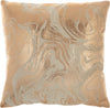 Nourison Luminescence Metallic Marble Rose Gold by Mina Victory main image