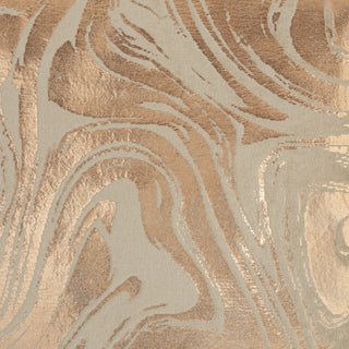 Nourison Luminescence Metallic Marble Rose Gold by Mina Victory 