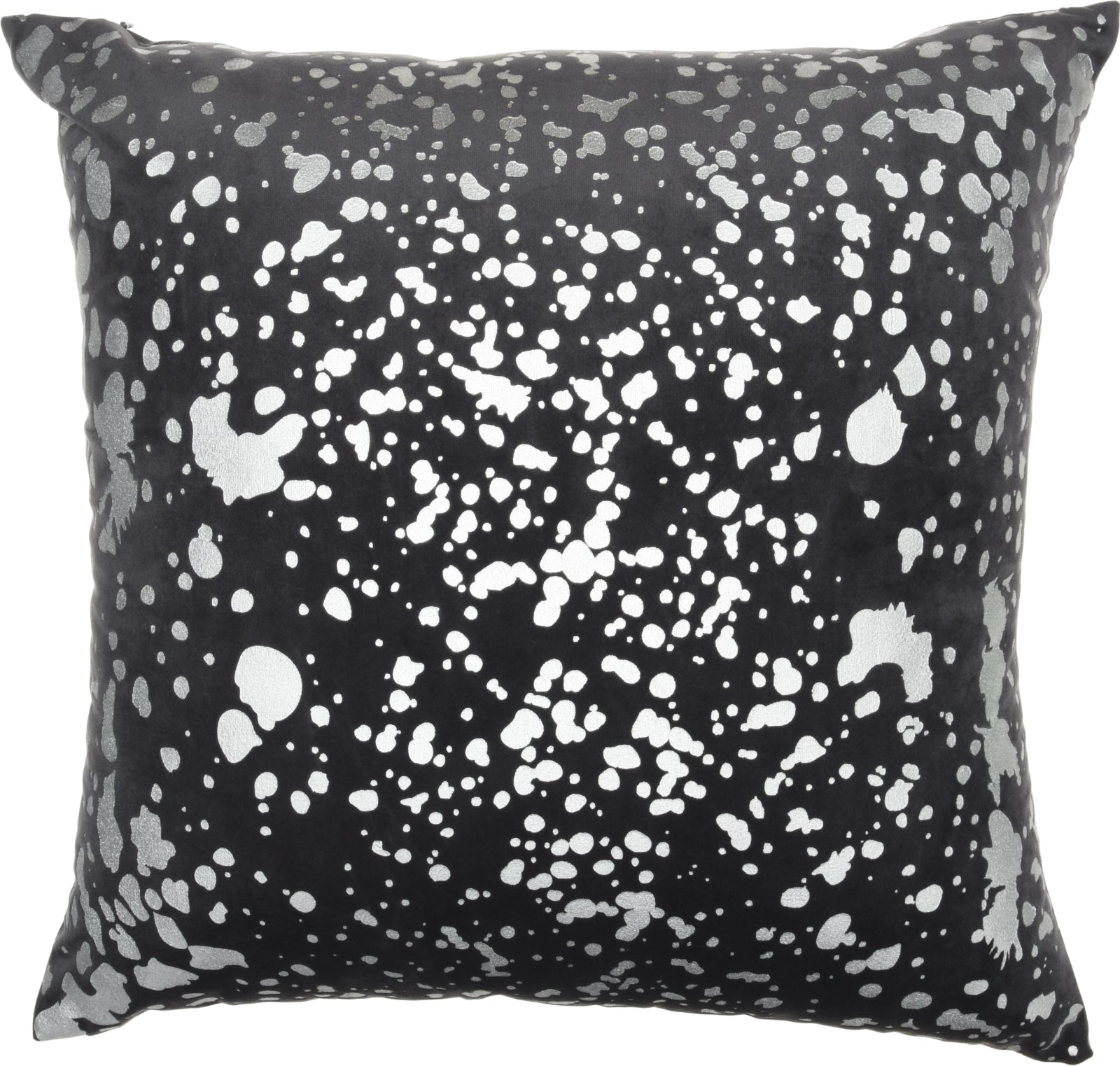 Luminescence Metallic Splash Charcoal by Nourison main image