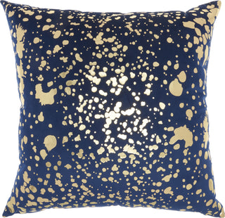 Luminescence Metallic Splash Navy Gold by Nourison main image