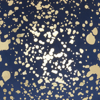 Luminescence Metallic Splash Navy Gold by Nourison 