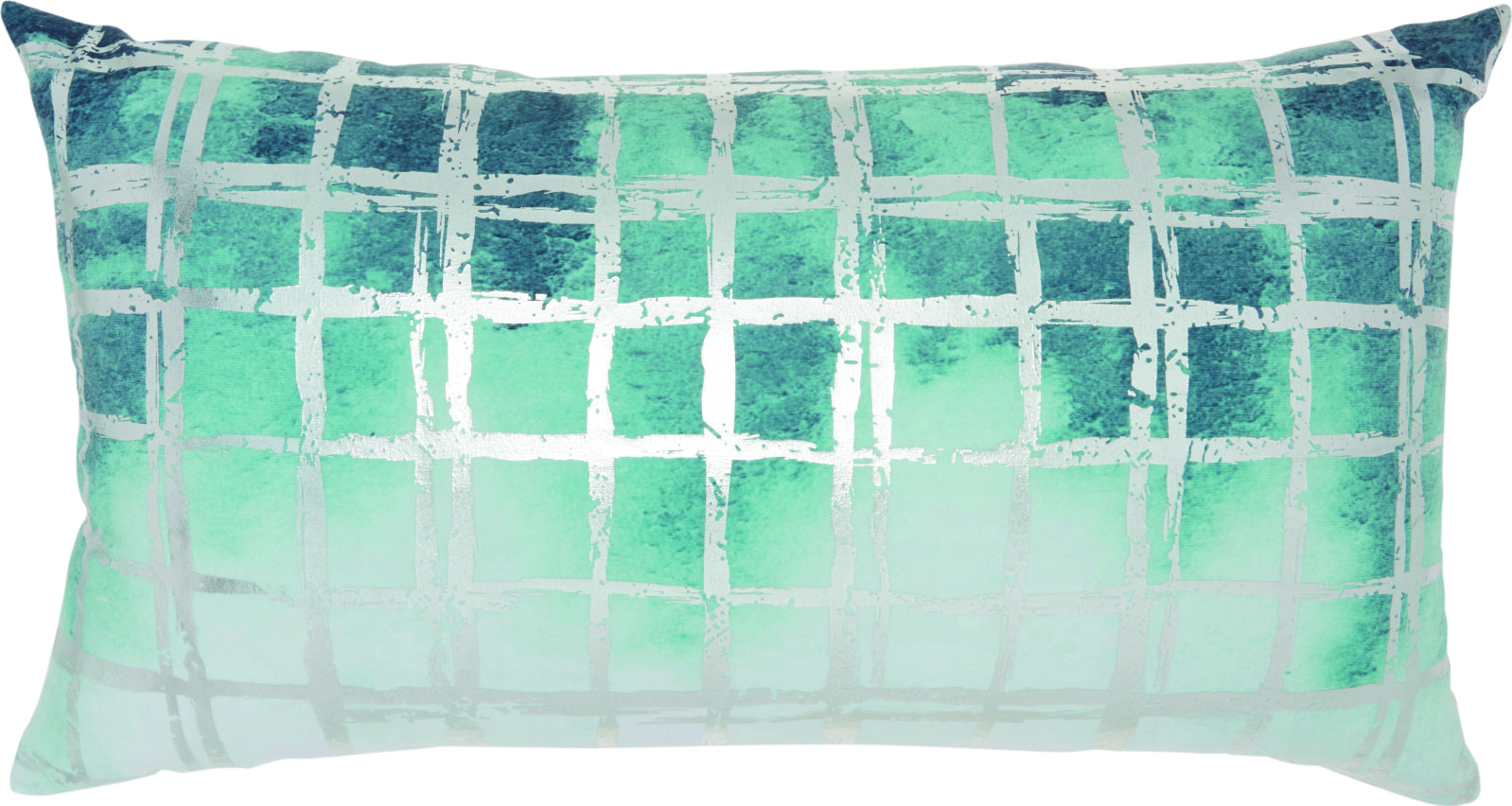 Luminescence METALLIC GRID Celadon by Nourison main image