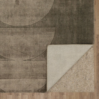 Karastan Bobby Berk (Series 2) Luna Flint Area Rug Back Image