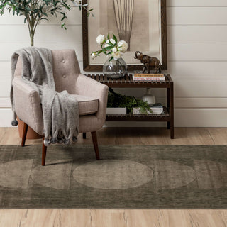 Karastan Bobby Berk (Series 2) Luna Flint Area Rug Angle Image