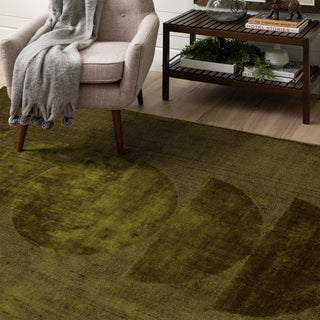 Karastan Bobby Berk (Series 2) Luna Moss Area Rug Lifestyle Image Feature