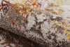 Momeni Luxe LX-13 Rust Area Rug Detail Shot