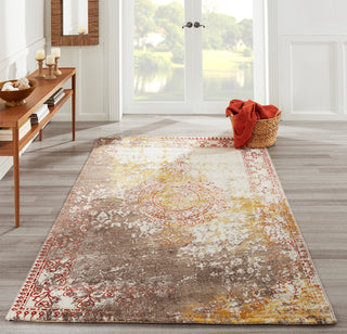 Momeni Luxe LX-13 Rust Area Rug