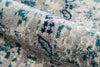 Momeni Luxe LX-14 Blue Area Rug Detail Shot