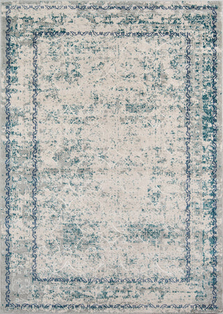 Momeni Luxe LX-14 Blue Area Rug main image