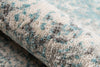Momeni Luxe LX-16 Turquoise Area Rug Detail Shot