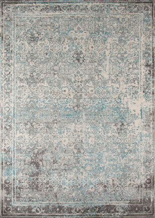 Momeni Luxe LX-16 Turquoise Area Rug main image