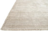 Loloi Luxe LX-01 Pewter Area Rug Corner Shot