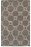 LR Resources Luxor 03852 Gray Hand Tufted Area Rug 5' X 7'9''