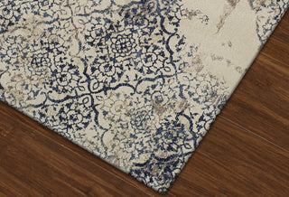 Dalyn Lavita LV501 Navy Area Rug Closeup